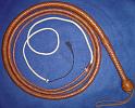 10ft Mature Natural 12 plait Indiana Jones Bullwhip 1C